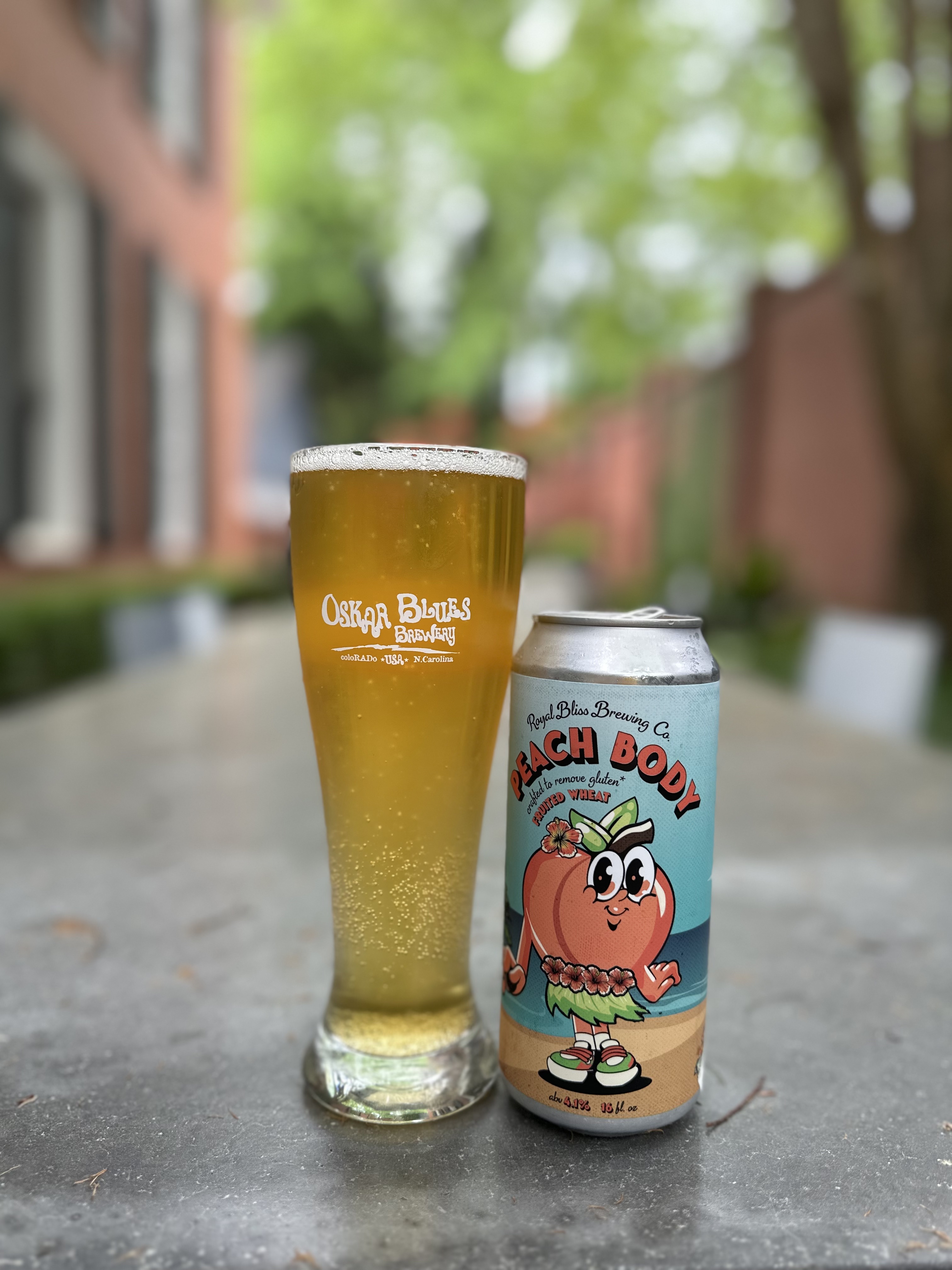 Royal Bliss Brewing Co. Peach Body Fruited Wheat - Best Beer Blog
